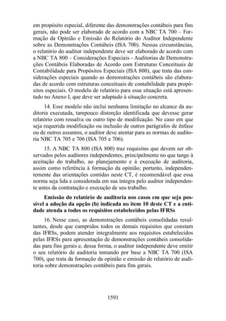 Normas Auditorias Perícia Contábil.