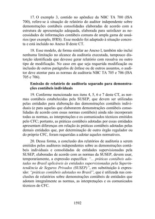 Normas Auditorias Perícia Contábil.