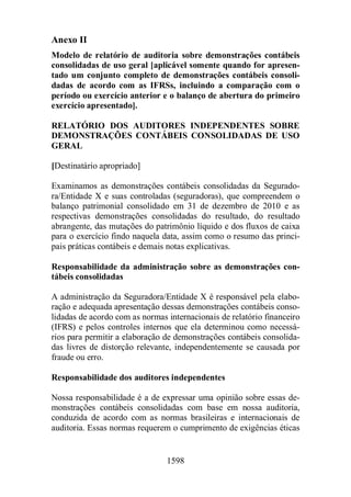 Normas Auditorias Perícia Contábil.