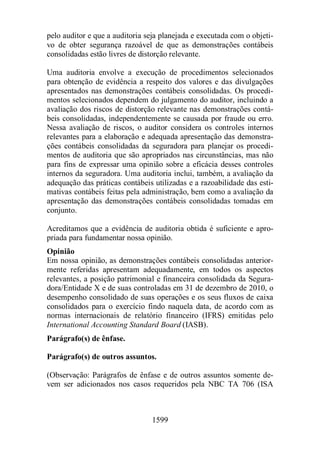 Normas Auditorias Perícia Contábil.