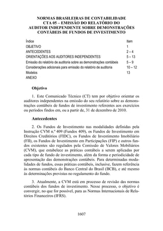 Normas Auditorias Perícia Contábil.