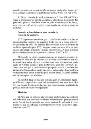 Normas Auditorias Perícia Contábil.