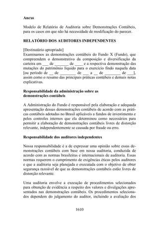 Normas Auditorias Perícia Contábil.