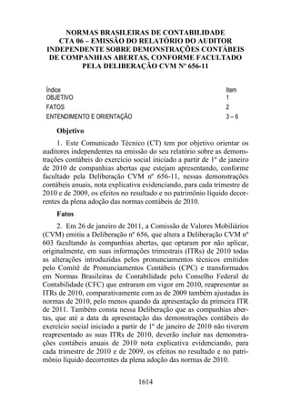 Normas Auditorias Perícia Contábil.