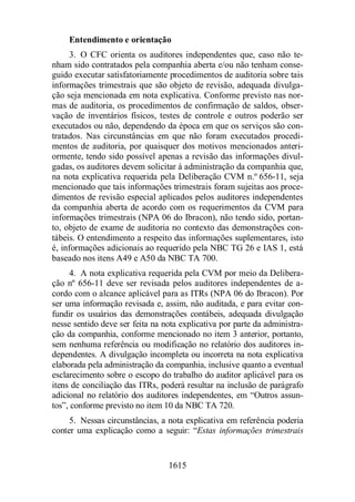 Normas Auditorias Perícia Contábil.