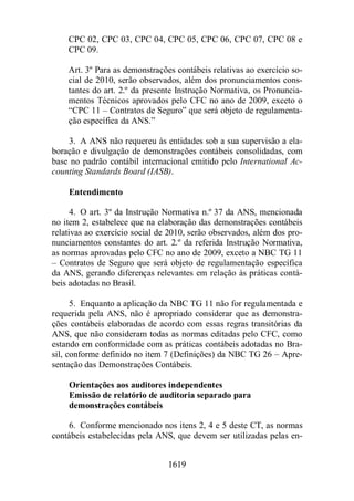 Normas Auditorias Perícia Contábil.