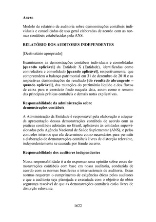 Normas Auditorias Perícia Contábil.