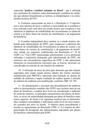 Normas Auditorias Perícia Contábil.