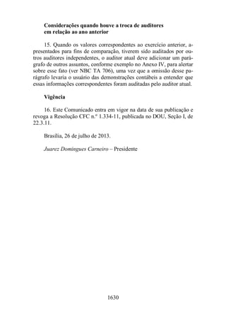 Normas Auditorias Perícia Contábil.