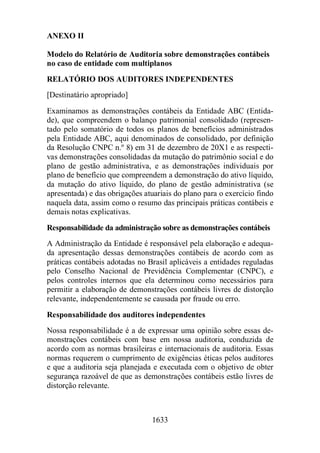 Normas Auditorias Perícia Contábil.