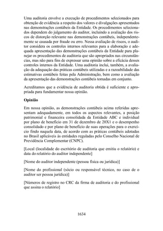 Normas Auditorias Perícia Contábil.