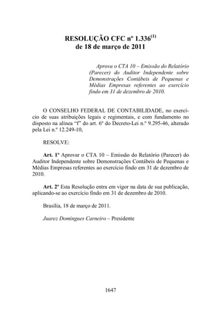 Normas Auditorias Perícia Contábil.