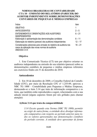 Normas Auditorias Perícia Contábil.