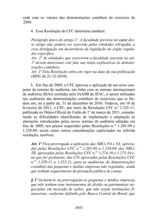 Normas Auditorias Perícia Contábil.