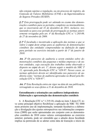 Normas Auditorias Perícia Contábil.