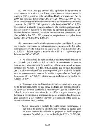 Normas Auditorias Perícia Contábil.