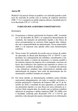 Normas Auditorias Perícia Contábil.