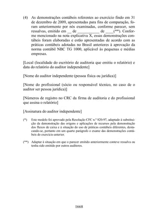 Normas Auditorias Perícia Contábil.