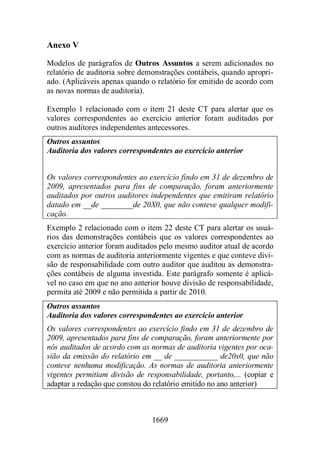 Normas Auditorias Perícia Contábil.