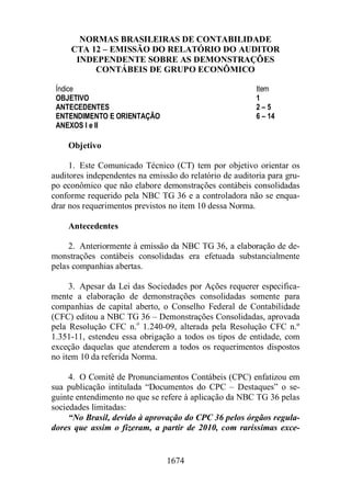 Normas Auditorias Perícia Contábil.