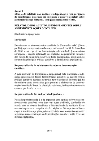 Normas Auditorias Perícia Contábil.