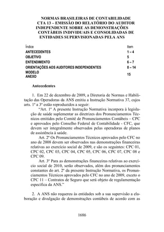 Normas Auditorias Perícia Contábil.