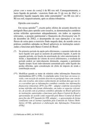 Normas Auditorias Perícia Contábil.