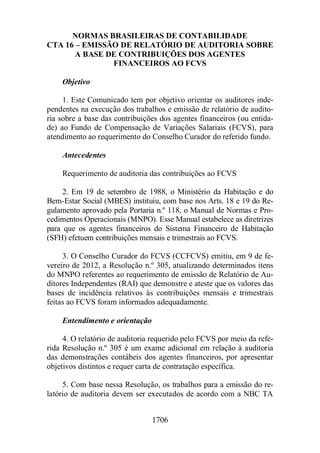 Normas Auditorias Perícia Contábil.