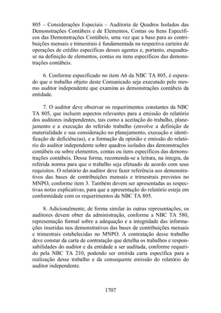 Normas Auditorias Perícia Contábil.