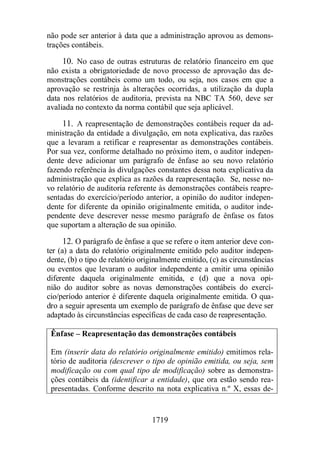 Normas Auditorias Perícia Contábil.