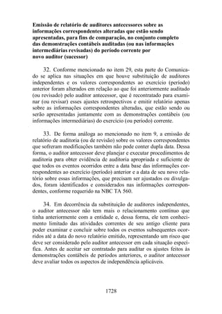 Normas Auditorias Perícia Contábil.