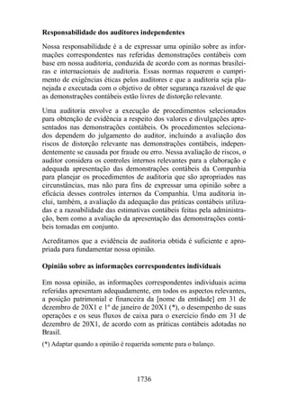 Normas Auditorias Perícia Contábil.