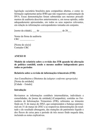 Normas Auditorias Perícia Contábil.