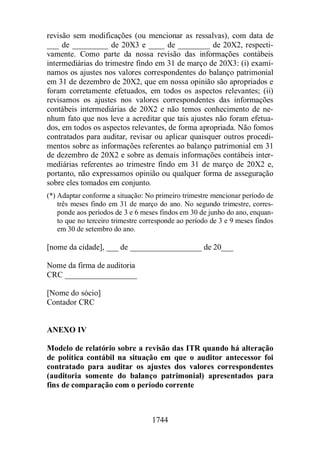 Normas Auditorias Perícia Contábil.