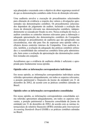 Normas Auditorias Perícia Contábil.