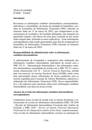 Normas Auditorias Perícia Contábil.