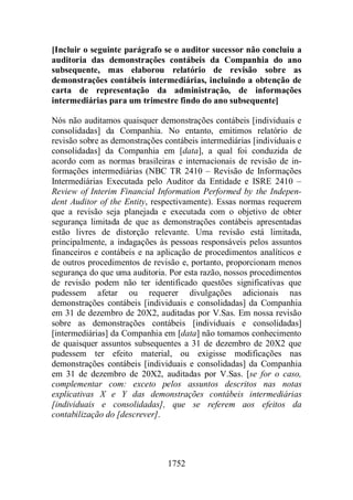 Normas Auditorias Perícia Contábil.