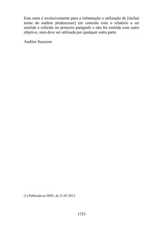 Normas Auditorias Perícia Contábil.