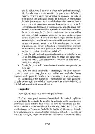 Normas Auditorias Perícia Contábil.