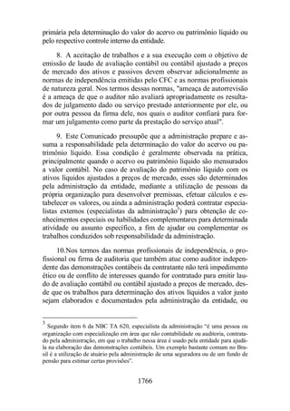 Normas Auditorias Perícia Contábil.
