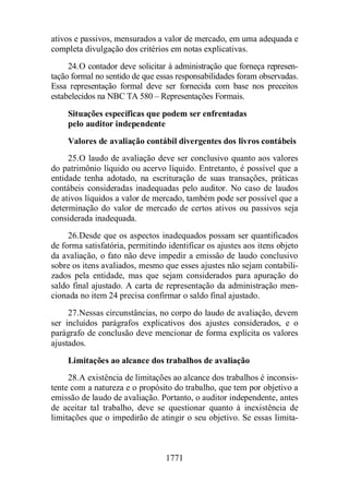 Normas Auditorias Perícia Contábil.
