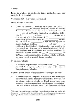 Normas Auditorias Perícia Contábil.