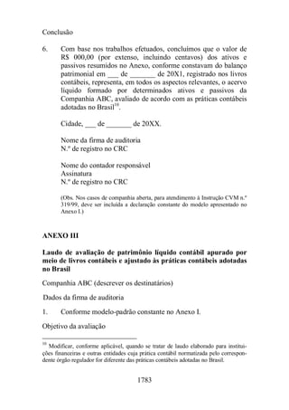 Normas Auditorias Perícia Contábil.