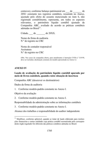 Normas Auditorias Perícia Contábil.
