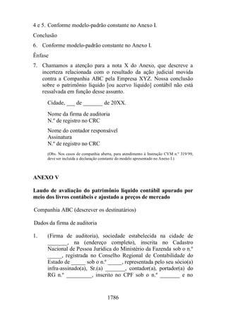 Normas Auditorias Perícia Contábil.