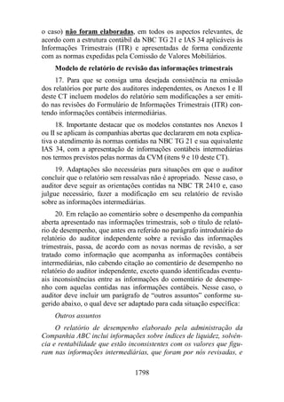 Normas Auditorias Perícia Contábil.