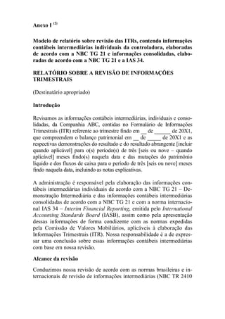 Normas Auditorias Perícia Contábil.