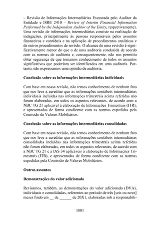 Normas Auditorias Perícia Contábil.