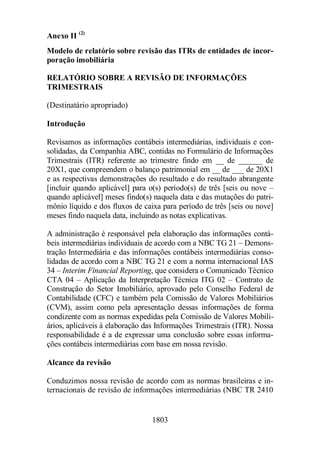 Normas Auditorias Perícia Contábil.