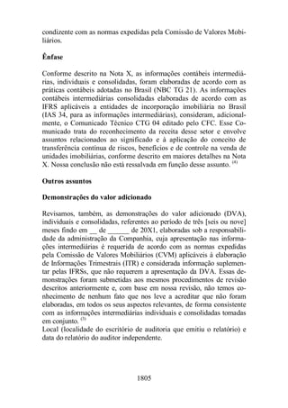 Normas Auditorias Perícia Contábil.